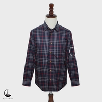 Sơmi Burberry SHEFFORDNAVYGREY