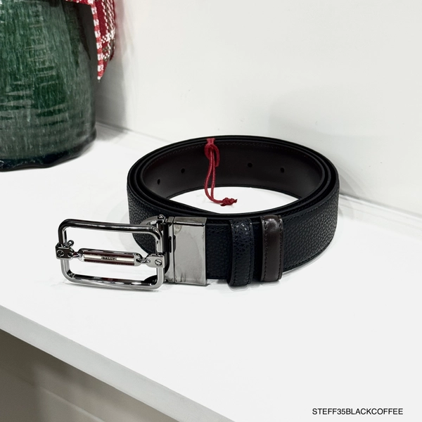 Dây lưng Bally STEFF35BLACKCOFFEE - ảnh số 0